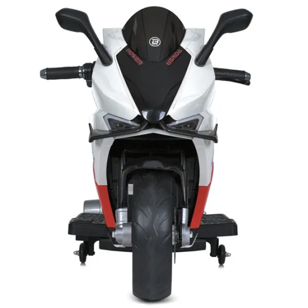Motocicletă pentru copii Caider 9002  30 kg / 3+ / 5 km/h / White photo 2