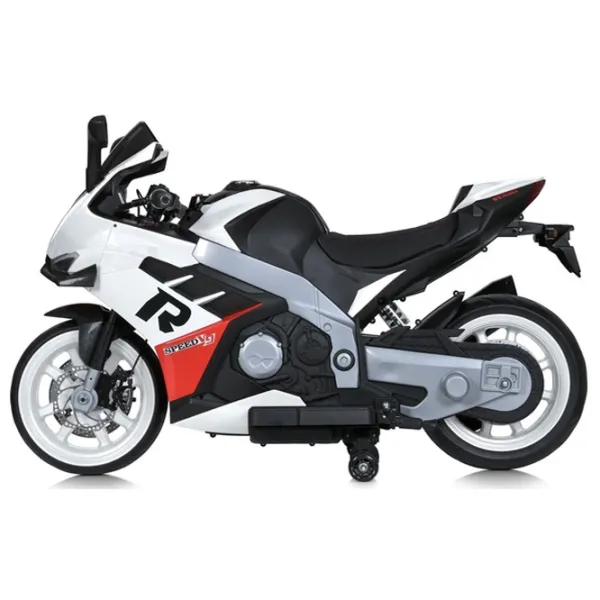 Motocicletă pentru copii Caider 9002  30 kg / 3+ / 5 km/h / White photo 3