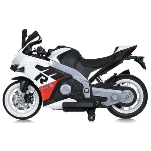 Motocicletă pentru copii Caider 9002  30 kg / 3+ / 5 km/h / White photo 3