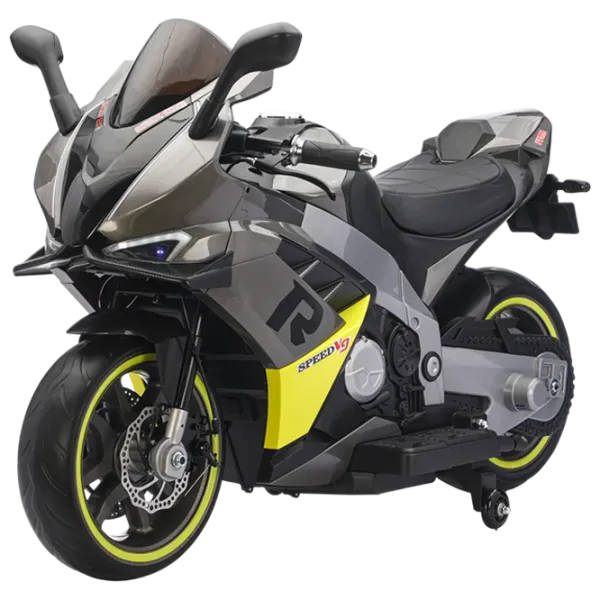 Motocicletă pentru copii Caider 9002  30 kg / 3+ / 5 km/h / Gray photo 1