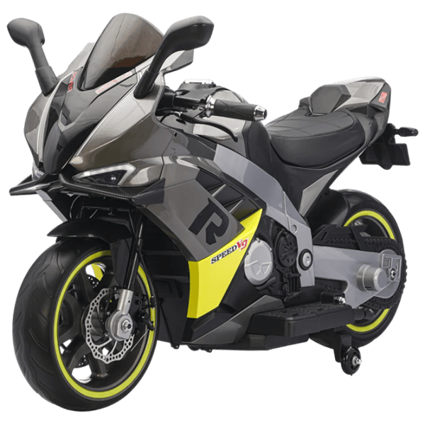 Motocicletă pentru copii Caider 9002  30 kg / 3+ / 5 km/h / Gray photo 1