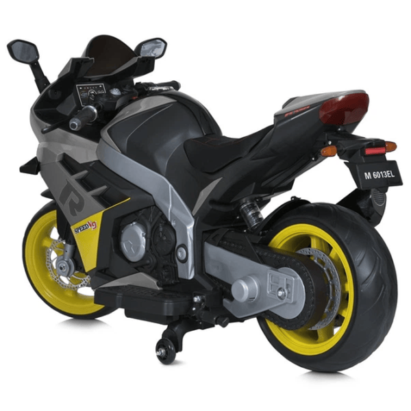 Motocicletă pentru copii Caider 9002  30 kg / 3+ / 5 km/h / Gray photo 4