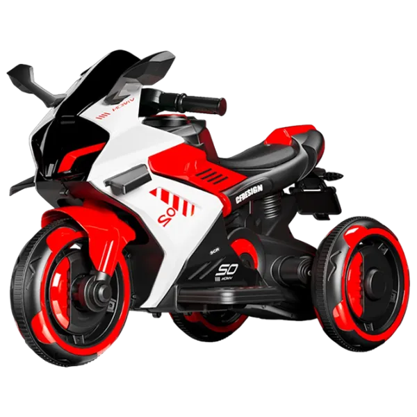 Motocicletă pentru copii Caider W6 20 kg / 3+ / 5 km/h / Red photo 1