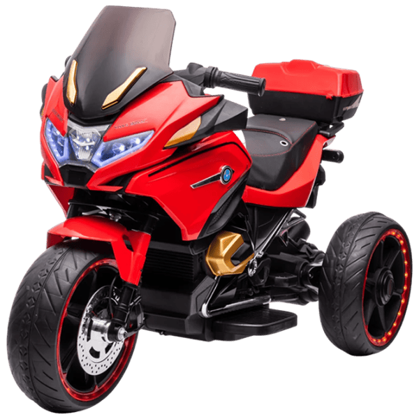 Motocicletă pentru copii Caider 1698 30 kg / 3+ / 5 km/h / Red photo 1