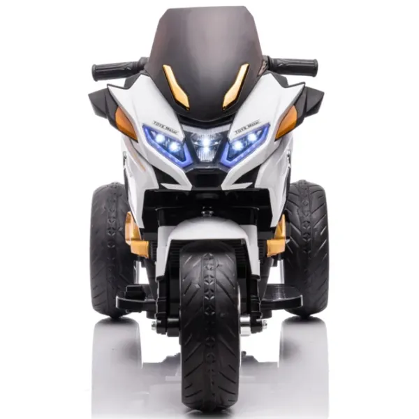 Motocicletă pentru copii Caider 1698 30 kg / 3+ / 5 km/h / White photo 2