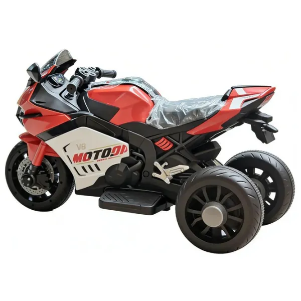 Motocicletă pentru copii Caider JMBD583 30 kg / 3+ / 8 km/h / Red photo 2