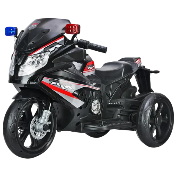 Motocicletă pentru copii Caider RT8188/3 30 kg / 3+ / 5 km/h / Black photo 1