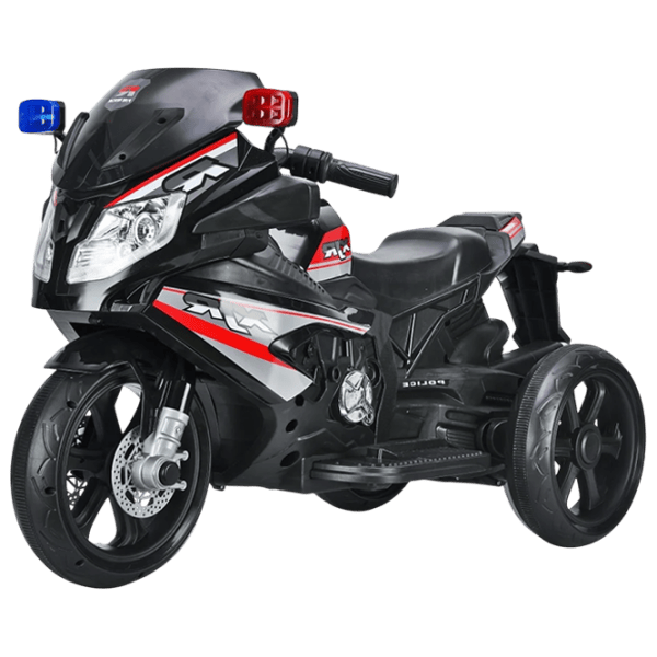Motocicletă pentru copii Caider RT8188/3 30 kg / 3+ / 5 km/h / Black photo 1