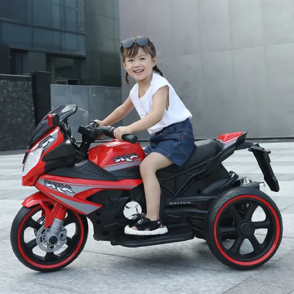 Motocicletă pentru copii Caider RT8188/2 30 kg / 3+ / 5 km/h / Red photo 2