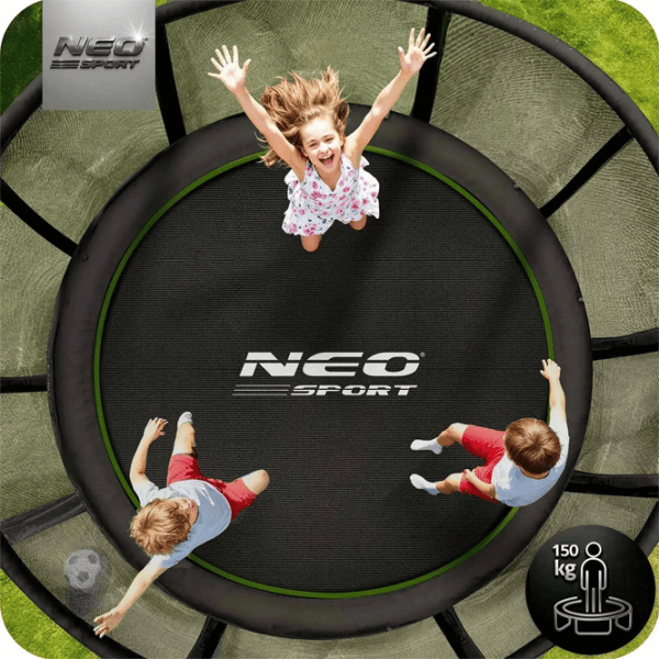 Батут Neo Sport NS-12Z231   / Черный / Диаметр - 374 см photo 6