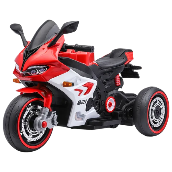 Motocicletă pentru copii Caider JMB822 25 kg / 3+ / 8 km/h / Red photo 1
