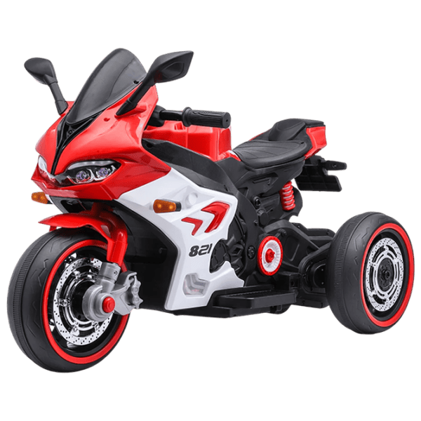 Motocicletă pentru copii Caider JMB822 25 kg / 3+ / 8 km/h / Red photo 1
