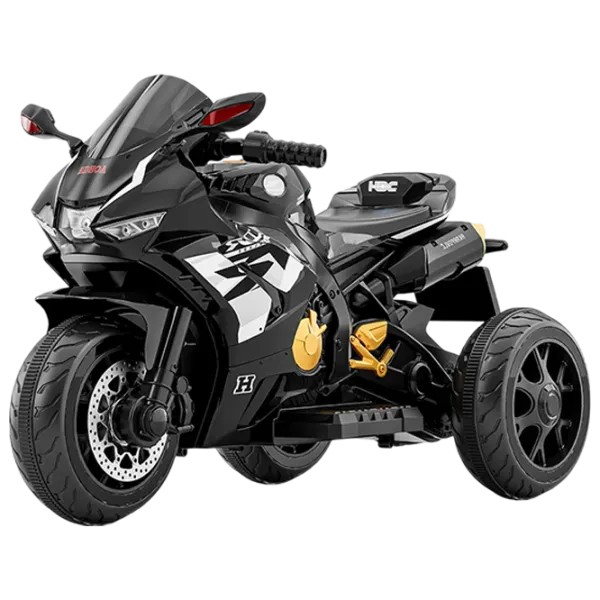 Motocicletă pentru copii Caider 516 20 kg / 3+ / 5 km/h / Black photo 1