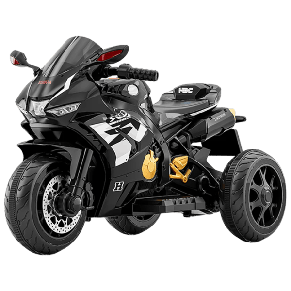 Motocicletă pentru copii Caider 516 20 kg / 3+ / 5 km/h / Black photo 1
