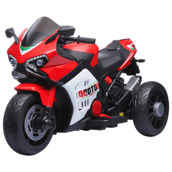Motocicletă pentru copii Caider 563 25 kg / 3+ / 5 km/h / Red photo 1