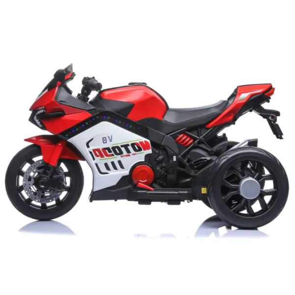 Motocicletă pentru copii Caider 563 25 kg / 3+ / 5 km/h / Red photo 2