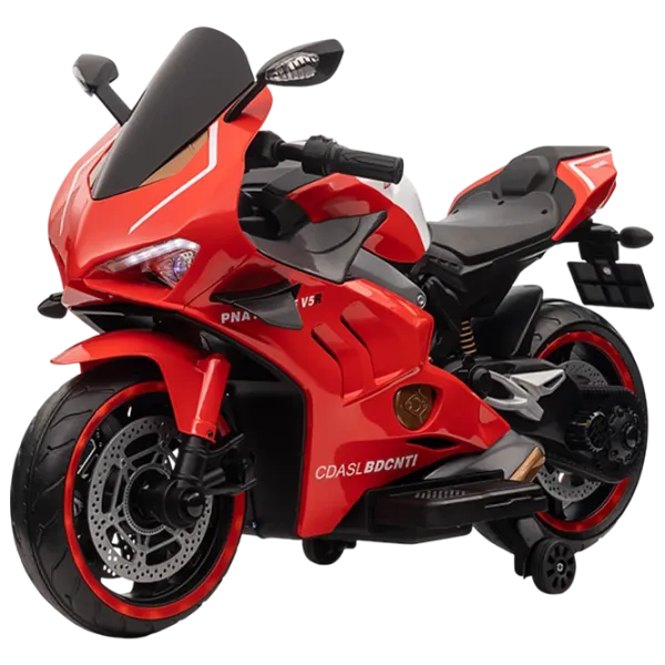 Motocicletă pentru copii Caider V5 30 kg / 3+ / 5 km/h / Red photo 1