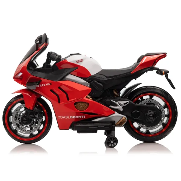 Motocicletă pentru copii Caider V5 30 kg / 3+ / 5 km/h / Red photo 2