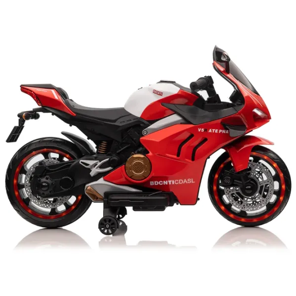Motocicletă pentru copii Caider V5 30 kg / 3+ / 5 km/h / Red photo 4