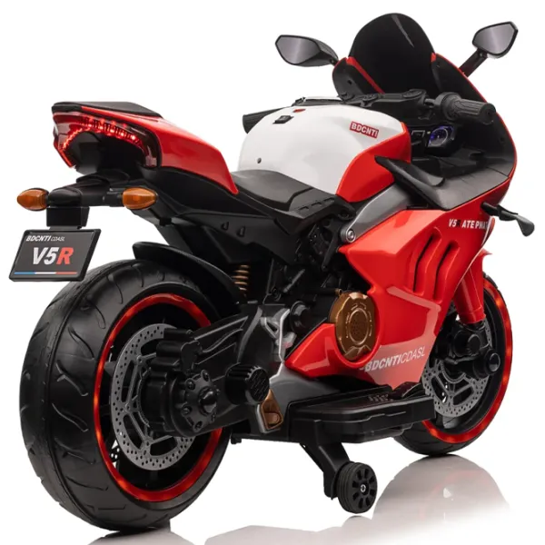 Motocicletă pentru copii Caider V5 30 kg / 3+ / 5 km/h / Red photo 7
