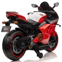 Motocicletă pentru copii Caider V5 30 kg / 3+ / 5 km/h / Red photo 7