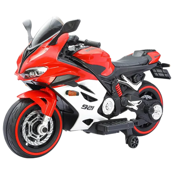 Motocicletă pentru copii Caider RT921/2 30 kg / 3+ / 5 km/h / Red photo 1
