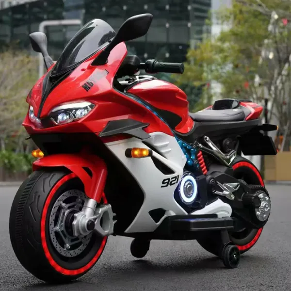 Motocicletă pentru copii Caider RT921/2 30 kg / 3+ / 5 km/h / Red photo 6