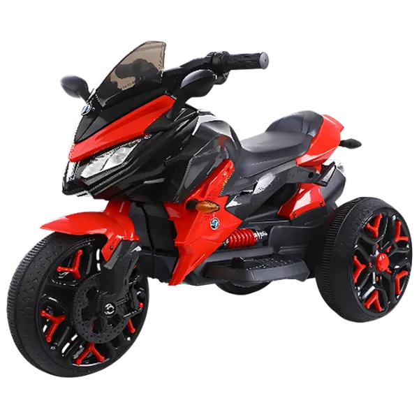 Motocicletă pentru copii Caider 5188 25 kg / 3+ / 5 km/h / Red photo 1