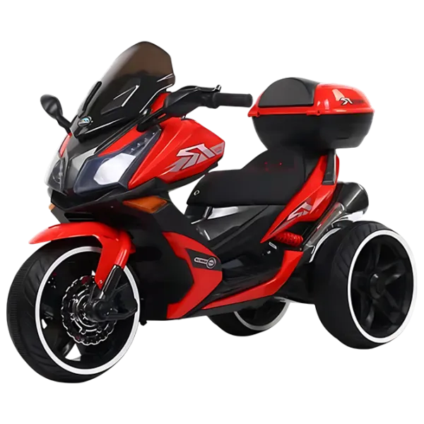 Motocicletă pentru copii Caider 550 25 kg / 3+ / 5 km/h / Red photo 1