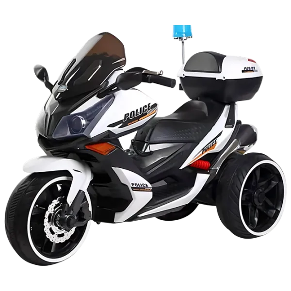 Motocicletă pentru copii Caider 550 25 kg / 3+ / 5 km/h / White photo 1