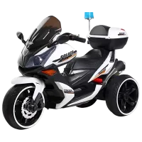Motocicletă pentru copii Caider 550 25 kg / 3+ / 5 km/h / White
