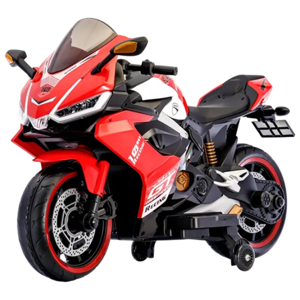 Motocicletă pentru copii Caider 011 25 kg / 3+ / 5 km/h / Red photo 1