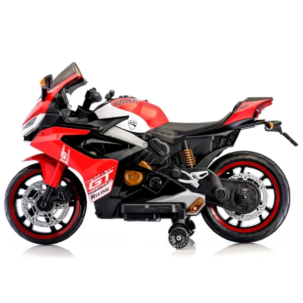 Motocicletă pentru copii Caider 011 25 kg / 3+ / 5 km/h / Red photo 2