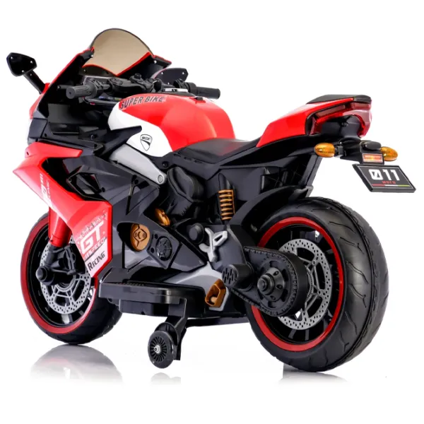 Motocicletă pentru copii Caider 011 25 kg / 3+ / 5 km/h / Red photo 3
