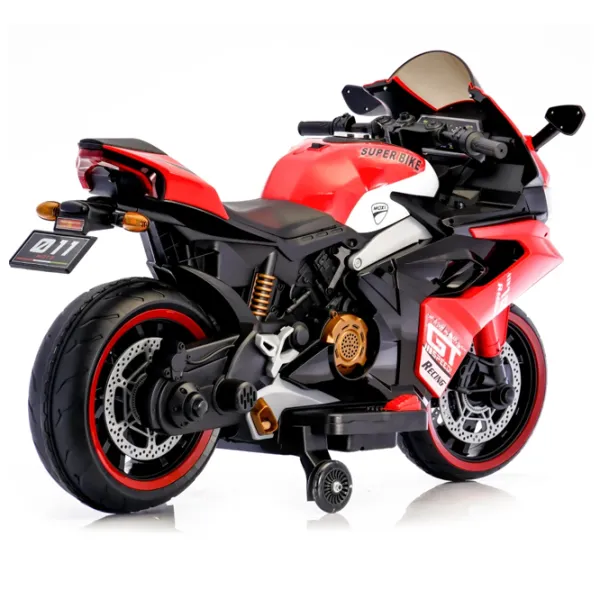 Motocicletă pentru copii Caider 011 25 kg / 3+ / 5 km/h / Red photo 5