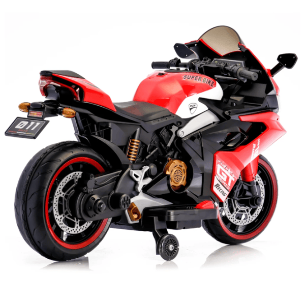 Motocicletă pentru copii Caider 011 25 kg / 3+ / 5 km/h / Red photo 5