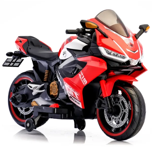Motocicletă pentru copii Caider 011 25 kg / 3+ / 5 km/h / Red photo 6