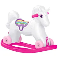 Игрушка качалка Dolu Toy Unicorn 2 года - 6 лет / Белый