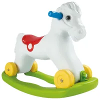 Игрушка качалка Dolu Toy Лошадка 2 года - 6 лет / Белый