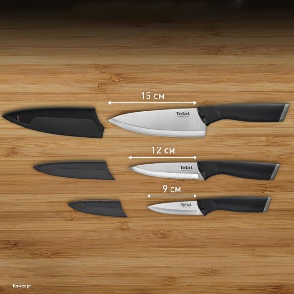 Набор ножей Tefal K221S375 Нержавеющая сталь / Серебряный photo 5