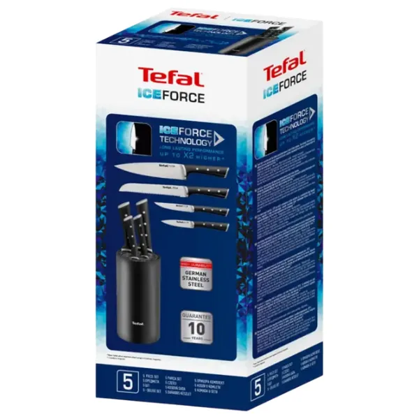 Набор ножей Tefal K2325S75 Нержавеющая сталь / Серебряный photo 4