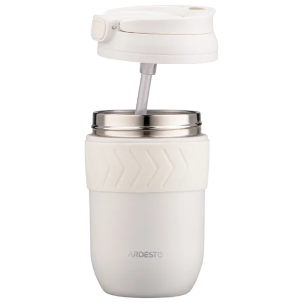Термокружка Ardesto Cosy Travel Mug Бежевый 0.4л photo 4