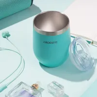 Термокружка Ardesto Compact Travel Mug Голубой 0.35л photo 4
