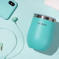 Термокружка Ardesto Compact Travel Mug Голубой 0.35л photo 5