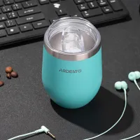 Термокружка Ardesto Compact Travel Mug Голубой 0.35л photo 6