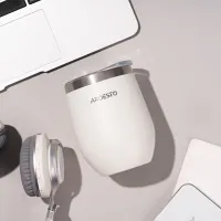 Термокружка Ardesto Compact Travel Mug Белый 0.35л photo 5