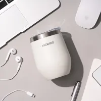Термокружка Ardesto Compact Travel Mug Белый 0.35л photo 6