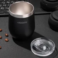Термокружка Ardesto Compact Travel Mug Черный 0.35л photo 4