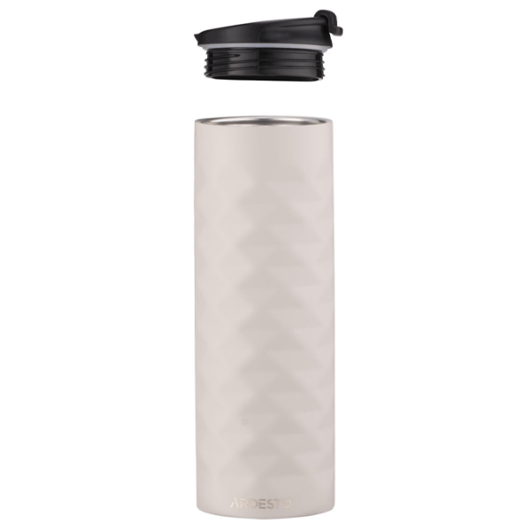 Cană termo Ardesto Bright City Thermal Mug Beige 0.4l photo 2