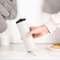 Термокружка Ardesto Bright City Thermal Mug Бежевый 0.4л photo 5